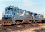 CR U36B #2973 - Conrail